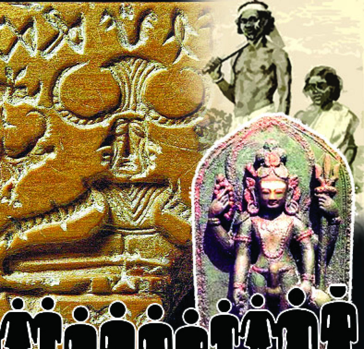 ಭಾರತೀಯ ಸಂಸ್ಕೃತಿ–ಚರಿತ್ರೆ –ಪ್ರಾತಿನಿಧಿಕ ಚಿತ್ರ
