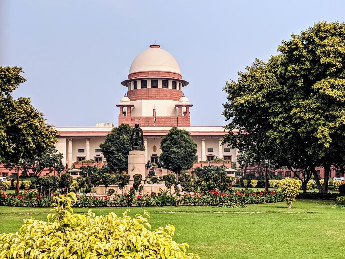 Supreme court of India building in New Delhi, India.Supreme court of India building in New Delhi, India