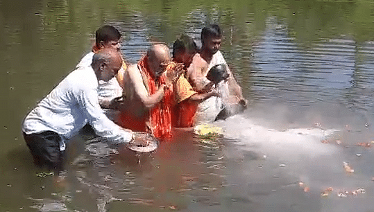  ಬಜರಂಗದಳದ ಕಾರ್ಯಕರ್ತ ಹರ್ಷನ ಅಸ್ಥಿ ವಿಸರ್ಜನಾ ಕಾರ್ಯಕ್ರಮ