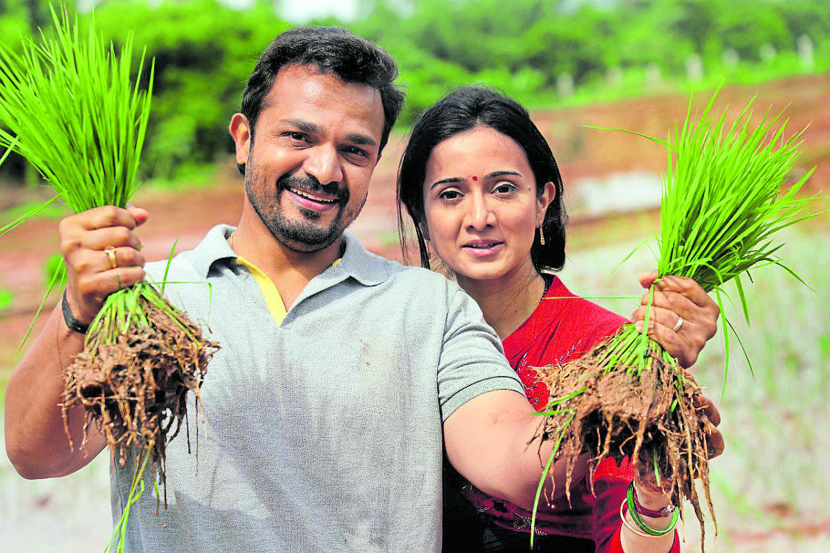 ವಿಜಯ ರಾಘವೇಂದ್ರ ಹಾಗೂ ಹರ್ಷಿಕಾ ಪೂಣಚ್ಚ